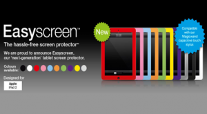 Easyscreen – Screen protector for iPad 2 from Mediadevil