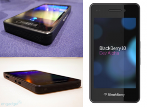 Blackberry 10 Alpha