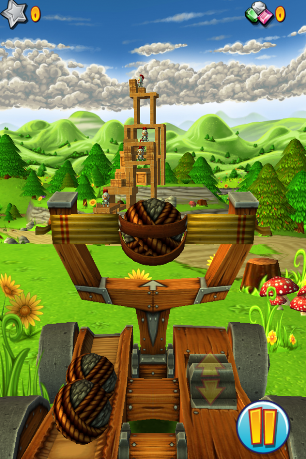 Catapult King iOS Game Review