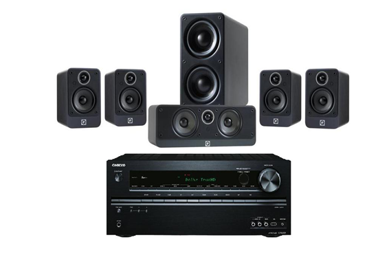 Q Acoustics 2010i with Onkyo TXNR626 Q Acoustics 2010i with Onkyo TXNR626