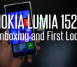 Nokia Lumia 1520 unboxing video