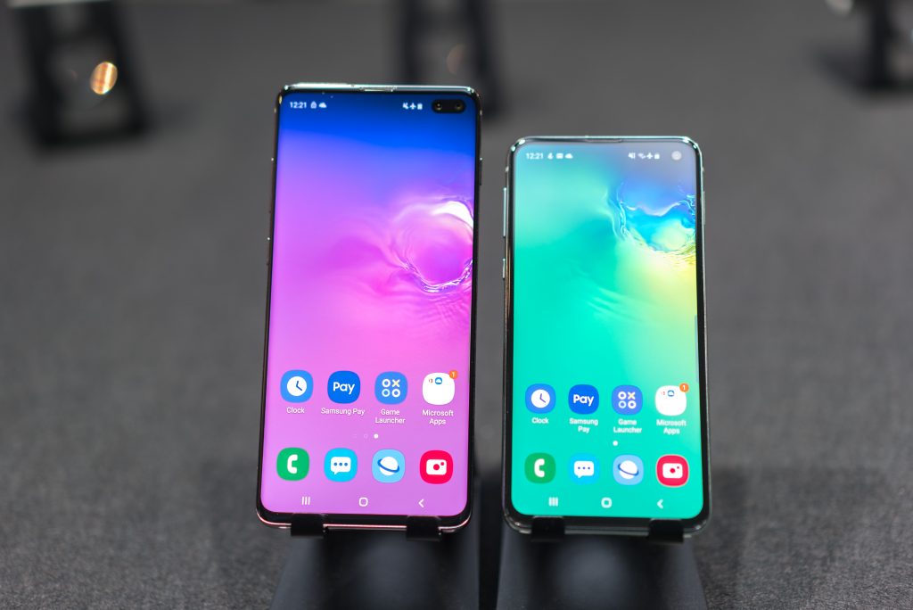 Galaxy S10+ and Galaxy S10e