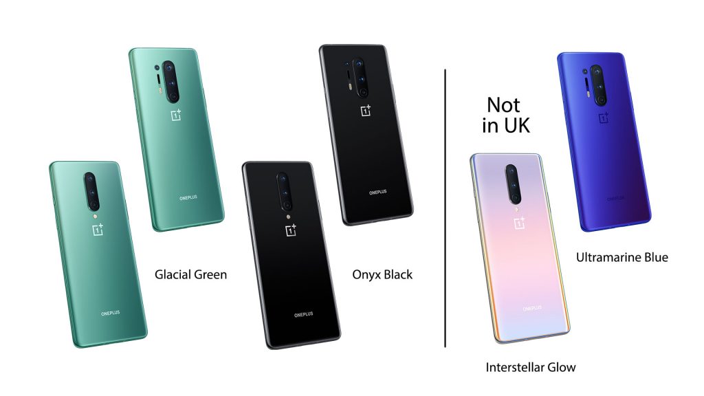 OnePlus 8 Series Colours
