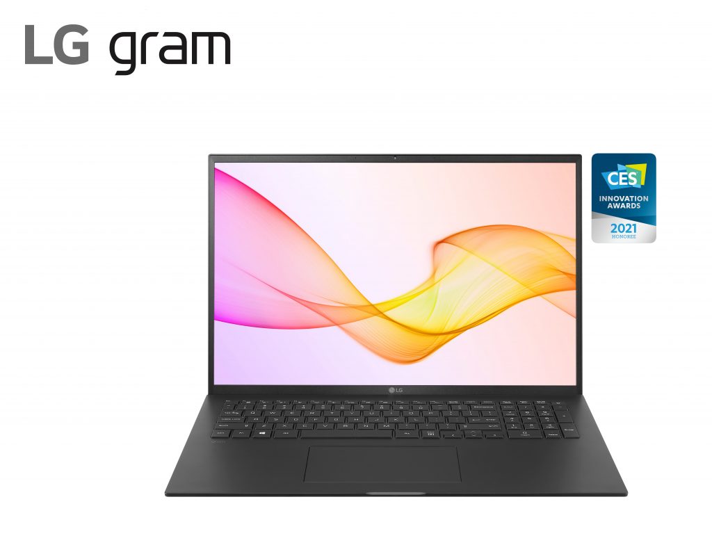 2021 LG gram 17Z90P Black