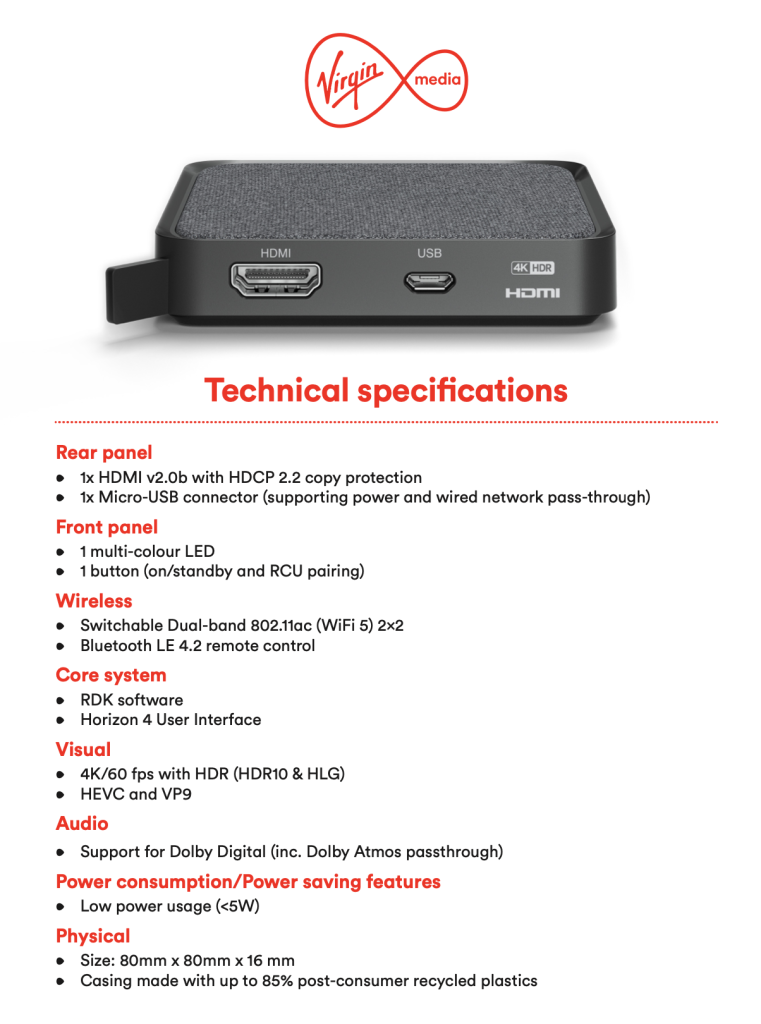 Virgin Media O2 Stream